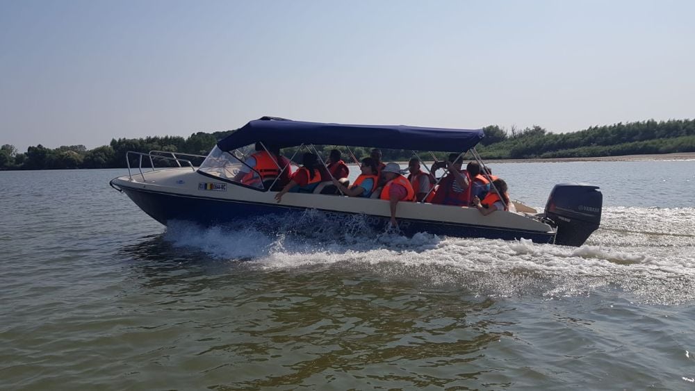 Barca in delta dunarii